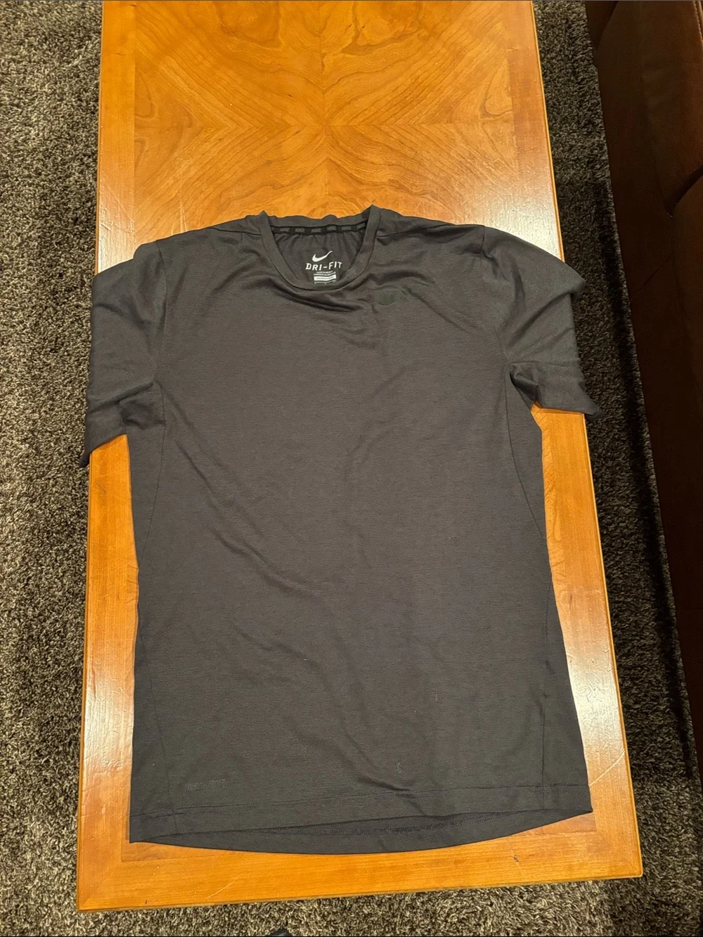 Nike Black Dri-FIT Short Sleeve Performance Tee
